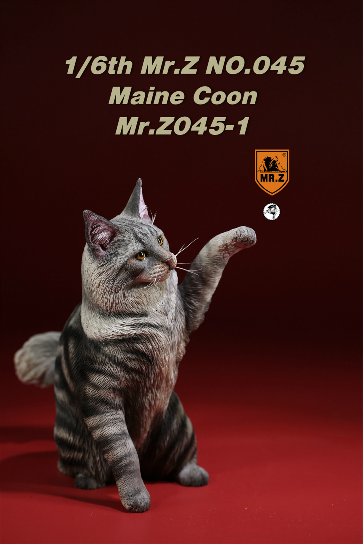 Mr.Z Studio 1:6 Maine Coon Cat Pet Figure Kitty Felidae Animal Model Toy Decor Kid Gift Realistic Simulation Unisex Birthday Mr.Z Studio 1:6 Maine Coon Cat Pet Figure Kitty Felidae Animal Model Toy Decor Kid Gift Realistic Simulation Unisex Birthday