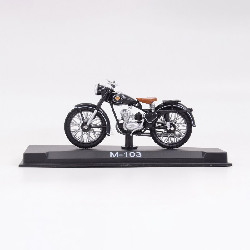 Diecast MINSK-103 Motorcycle Motor Bike Model Toy 1/24 Soviet URAL Alloy Off-road Motorcycle Model Adult Collection