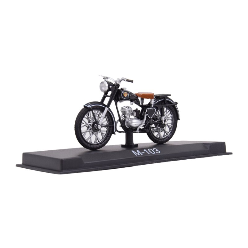 Diecast MINSK-103 Motorcycle Motor Bike Model Toy 1/24 Soviet URAL Alloy Off-road Motorcycle Model Adult Collection