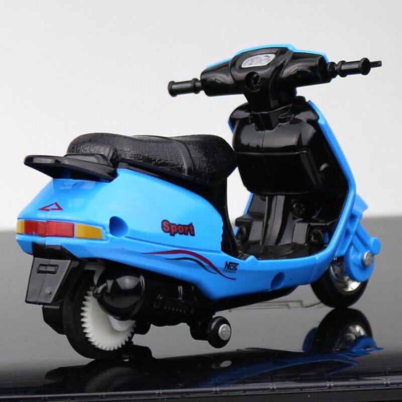 1:18 Scale Pedal Motorcycle Motorbike Diecast Alloy Plastic Race Bikes Street Motor Model Toy Kids Children Collection Display