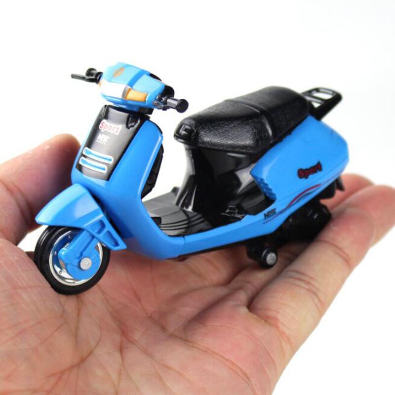 1:18 Scale Pedal Motorcycle Motorbike Diecast Alloy Plastic Race Bikes Street Motor Model Toy Kids Children Collection Display