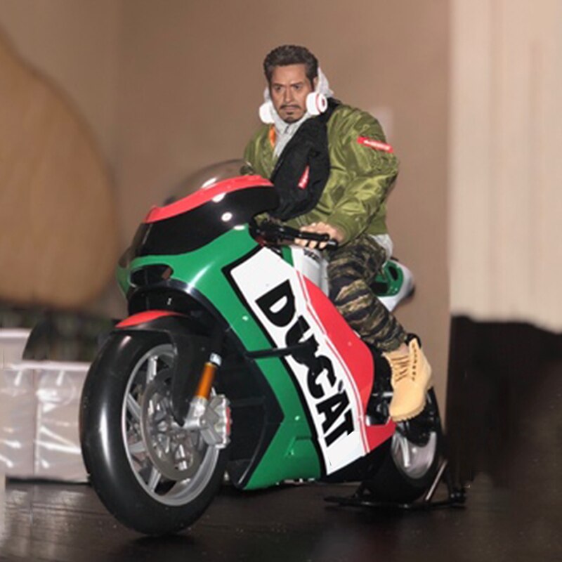 1:6 Scale Motorcycle Motorbike Diecast GP Race Bikes Street Motorbike Toys For Action Figure Scene Construction Display