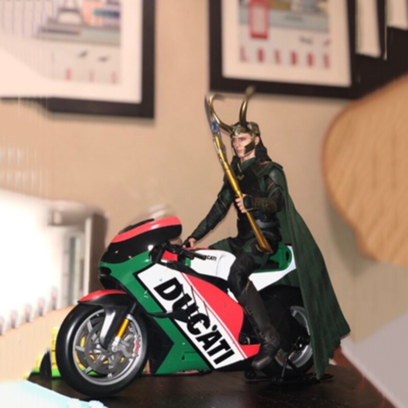 1:6 Scale Motorcycle Motorbike Diecast GP Race Bikes Street Motorbike Toys For Action Figure Scene Construction Display