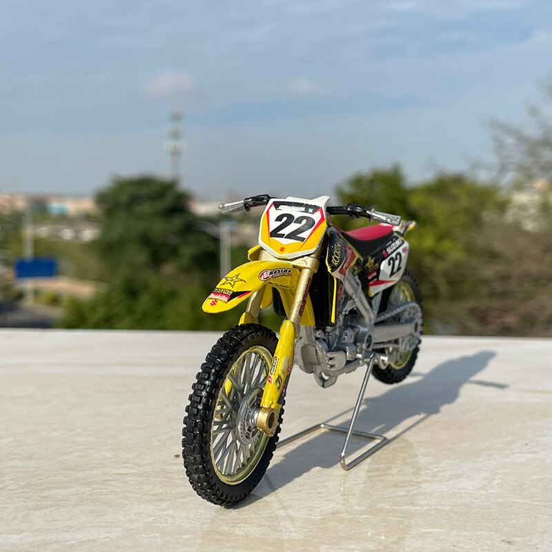 1:18 Scale for MOTO RMZ450 Motorcycle Diecast Alloy Model Classic Vehicles Toy Collection Motorbike Bike Motor model