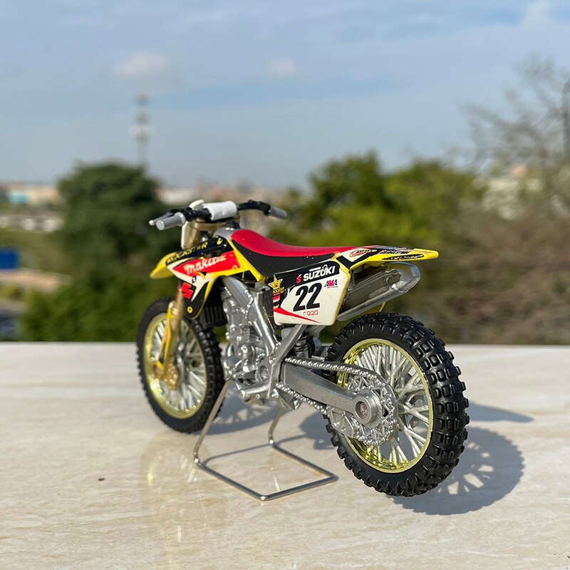 1:18 Scale for MOTO RMZ450 Motorcycle Diecast Alloy Model Classic Vehicles Toy Collection Motorbike Bike Motor model