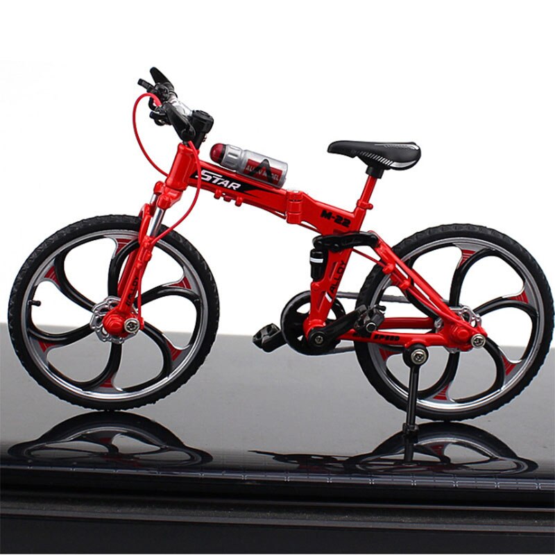 1:10 Metal Bicycle Model Toys Folding Racing Cycle Cross Mountain Bike Replica Collection Diecast for Children's Gift 1:10 Metal Bicycle Model Toys Folding Racing Cycle Cross Mountain Bike Replica Collection Diecast for Children's Gift