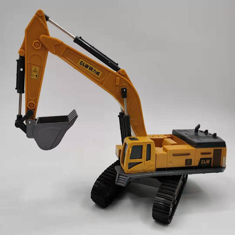 32cm Alloy Diecast Excavator Vehicle Model Truck Machine Model Toy Engineering Truck F Toy