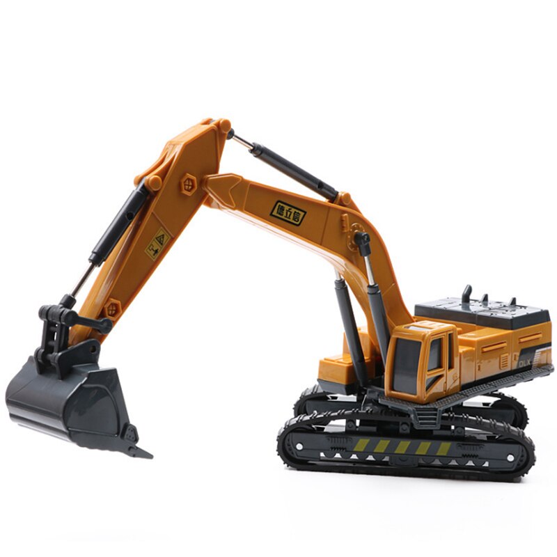 32cm Alloy Diecast Excavator Vehicle Model Truck Machine Model Toy Engineering Truck F Toy