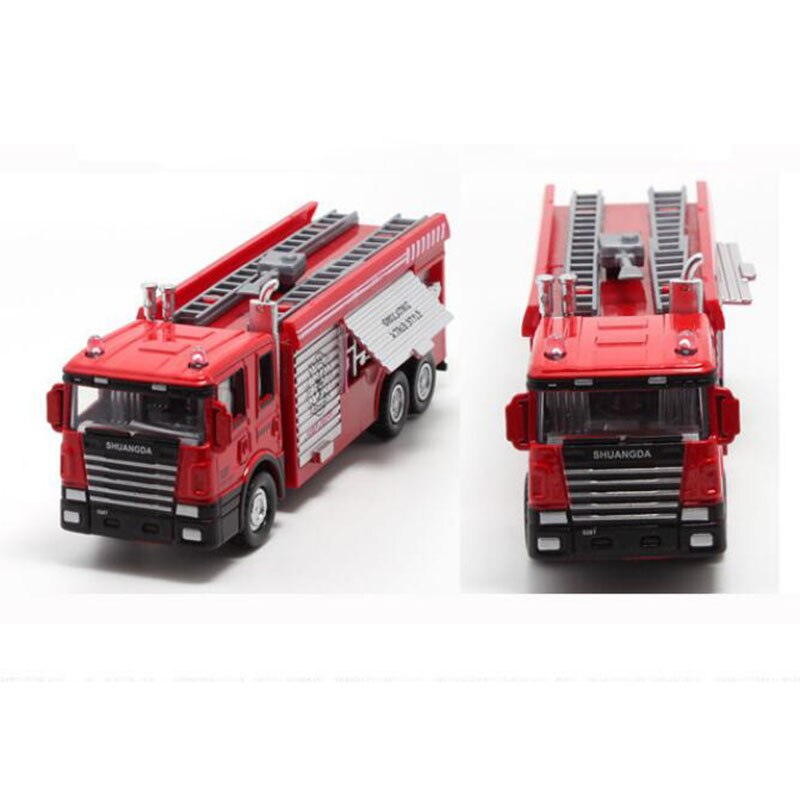 Red Color 1/60 scale classic rescue stair Fire truck vehicles diecast miniature model car collection collective gifts show Red Color 1/60 scale classic rescue stair Fire truck vehicles diecast miniature model car collection collective gifts show