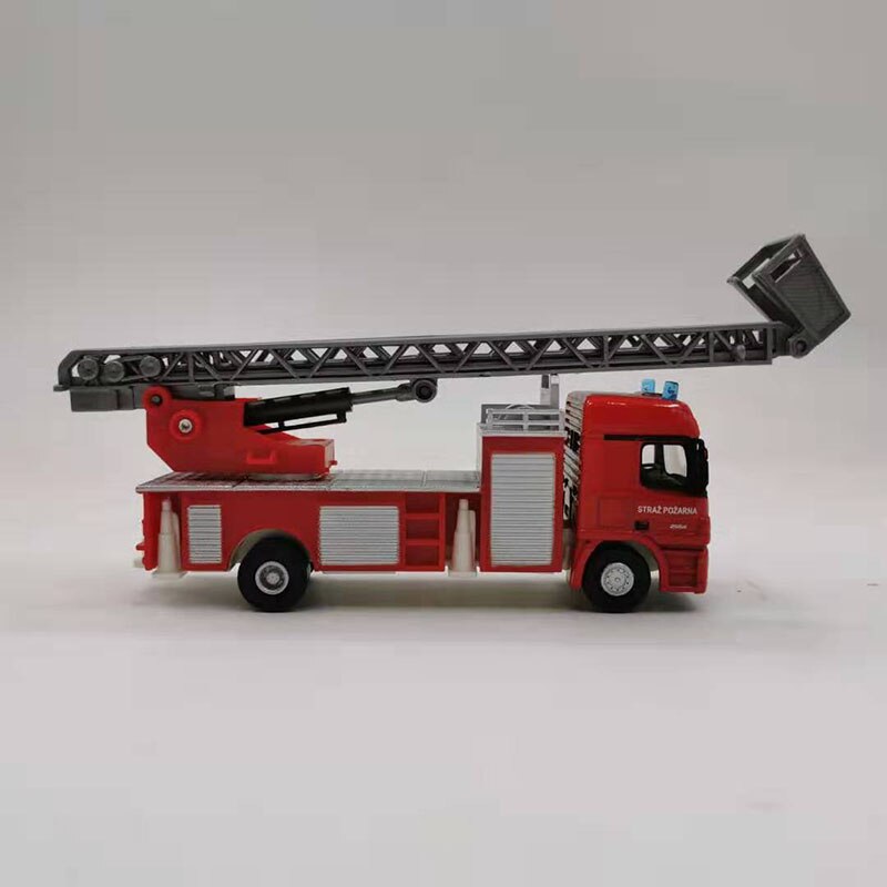 Red Color 1/60 scale classic rescue stair Fire truck vehicles diecast miniature model car collection collective gifts show Red Color 1/60 scale classic rescue stair Fire truck vehicles diecast miniature model car collection collective gifts show