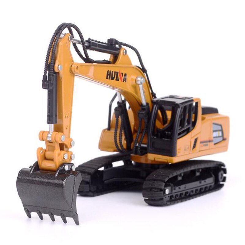 HUINA 1/60 Diecast Alloy Metal Excavator Mine Dump Truck Wheel Loader Excavator Engineering Construction Vehicle Truck Model Toy