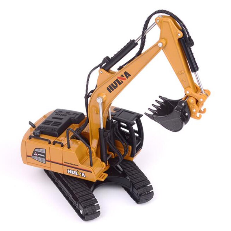 HUINA 1/60 Diecast Alloy Metal Excavator Mine Dump Truck Wheel Loader Excavator Engineering Construction Vehicle Truck Model Toy