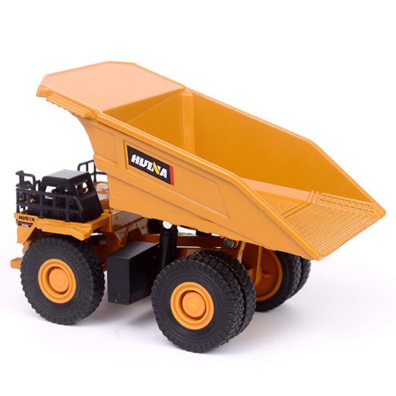 HUINA 1/60 Diecast Alloy Metal Excavator Mine Dump Truck Wheel Loader Excavator Engineering Construction Vehicle Truck Model Toy