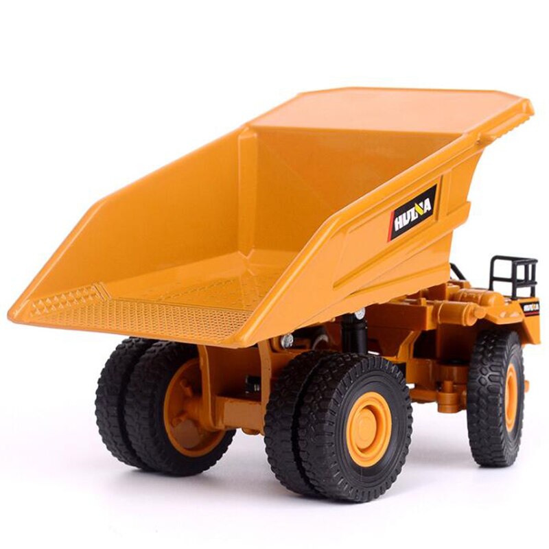 HUINA 1/60 Diecast Alloy Metal Excavator Mine Dump Truck Wheel Loader Excavator Engineering Construction Vehicle Truck Model Toy