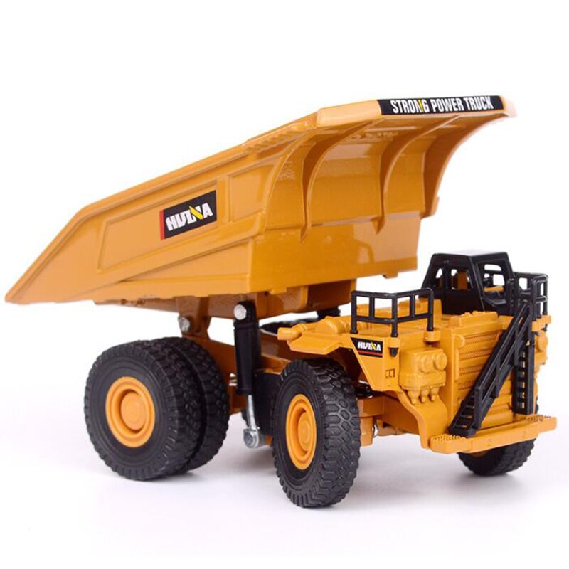 HUINA 1/60 Diecast Alloy Metal Excavator Mine Dump Truck Wheel Loader Excavator Engineering Construction Vehicle Truck Model Toy