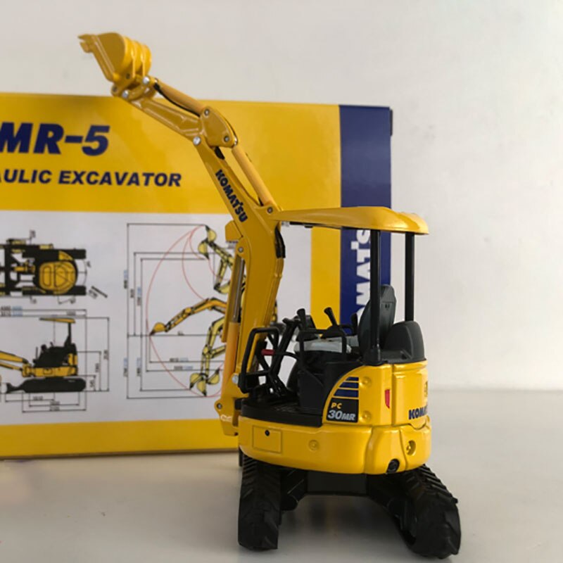 1/32 Scale for KOMATSU PC30MR-5 Compact Engineering Truck Excavator Diecast Alloy Metal Model Collection Toy 1/32 Scale for KOMATSU PC30MR-5 Compact Engineering Truck Excavator Diecast Alloy Metal Model Collection Toy