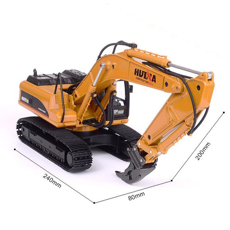 1/40 Scale Diecast Alloy Metal Car Excavator Ripper Scarifier Truck Excavator Model Toy Engineering Truck For Kids Collections 1/40 Scale Diecast Alloy Metal Car Excavator Ripper Scarifier Truck Excavator Model Toy Engineering Truck For Kids Collections