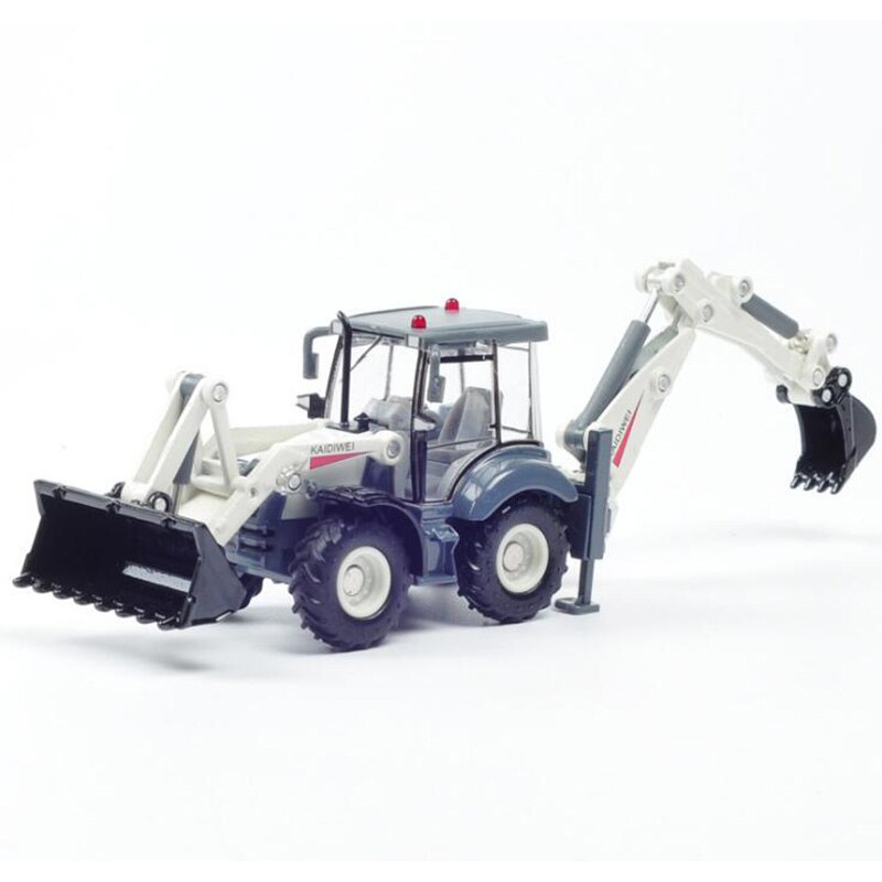 1/50 truck model Die-cast alloy metal car Excavator no pull back Two-way forklift model toy engineering kids collection