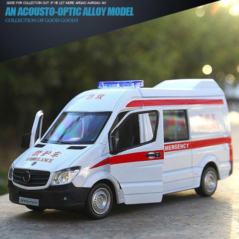 15CM 1:36 Scale Toy Car Metal Alloy Commerical Vehicle Ambulance Pull Back Diecasts Truck Model Toys F Children Collection 15CM 1:36 Scale Toy Car Metal Alloy Commerical Vehicle Ambulance Pull Back Diecasts Truck Model Toys F Children Collection