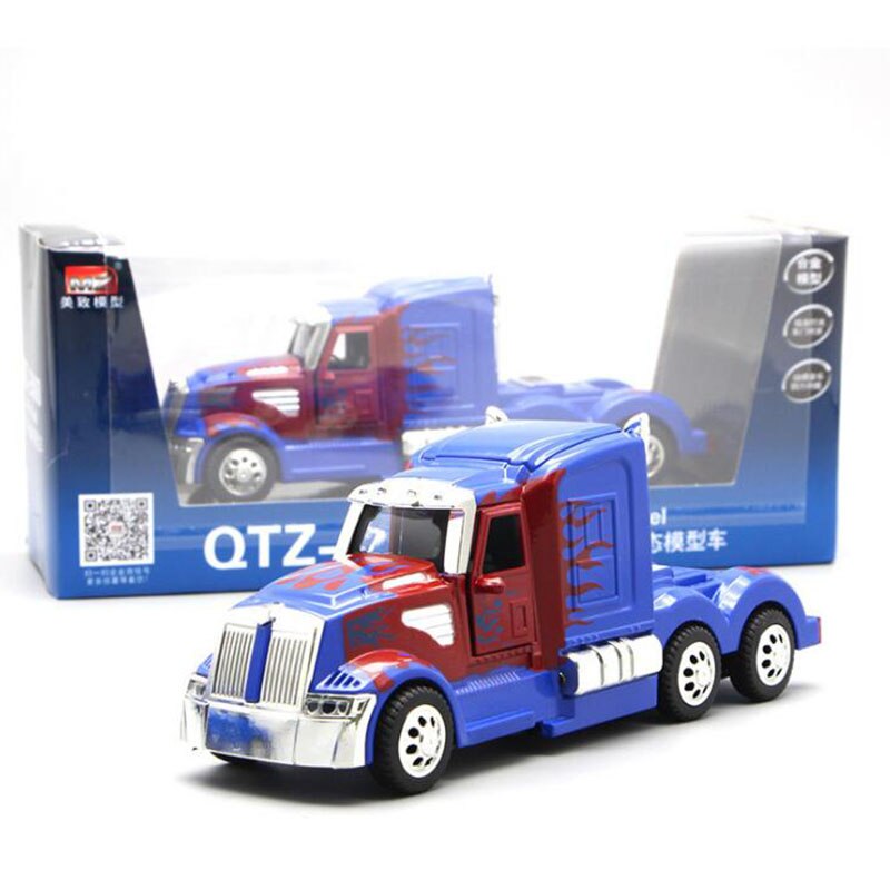 16CM classic American truck trailer head engine vehicles car diecast pull back model car collection collective gifts show 16CM classic American truck trailer head engine vehicles car diecast pull back model car collection collective gifts show