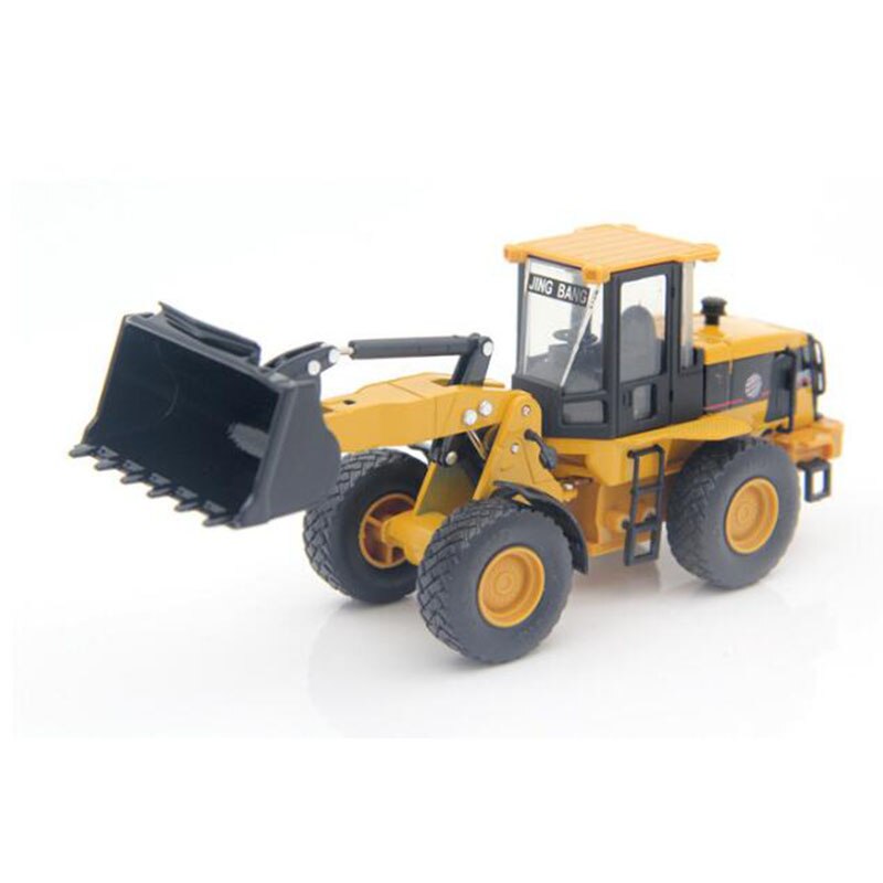 1/60 Diecast Alloy Metal Excavator Crusher Dump Truck Wheel Loader Wood Grab Forklift Engineering Construction Vehicle Model Toy