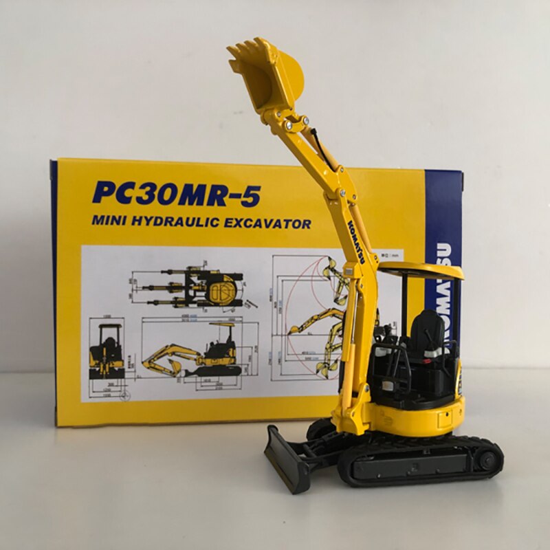 1/32 truck model Die-cast alloy metal PC30MR-5 Excavator Crawler excavator model toy engineering toy for kids collection 1/32 truck model Die-cast alloy metal PC30MR-5 Excavator Crawler excavator model toy engineering toy for kids collection