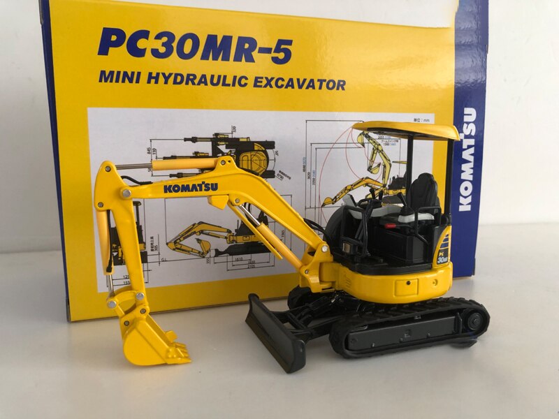 1/32 truck model Die-cast alloy metal PC30MR-5 Excavator Crawler excavator model toy engineering toy for kids collection 1/32 truck model Die-cast alloy metal PC30MR-5 Excavator Crawler excavator model toy engineering toy for kids collection