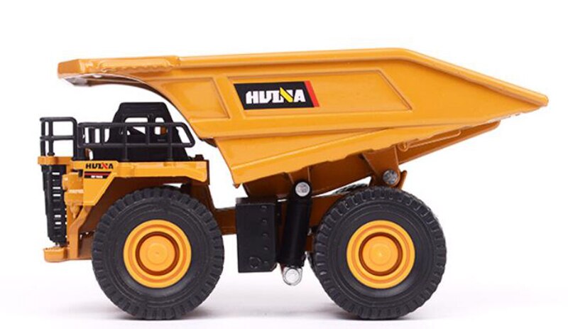1/60 Scale Truck Die-cast Alloy Metal Car Excavator Mine Dump Truck Excavator Model Toy Engineering Truck For Kids Collection