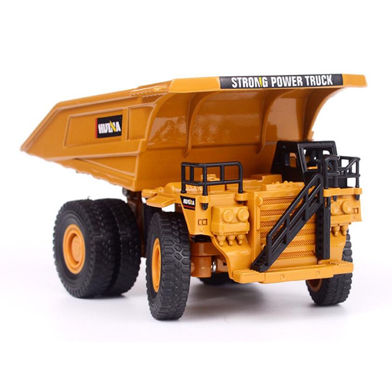 1/60 Scale Truck Die-cast Alloy Metal Car Excavator Mine Dump Truck Excavator Model Toy Engineering Truck For Kids Collection