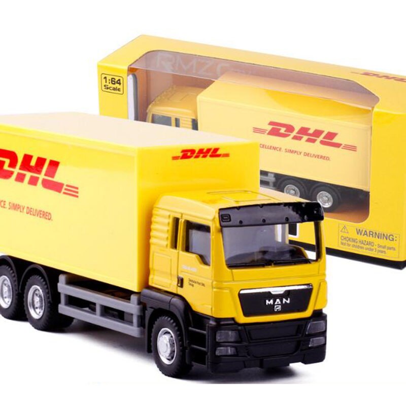 15CM 1/64 Scale Toy Car Metal Alloy Commerical Vehicle Express DHL VAN Pull Back Diecasts Truck Model Toys F Children Collection 15CM 1/64 Scale Toy Car Metal Alloy Commerical Vehicle Express DHL VAN Pull Back Diecasts Truck Model Toys F Children Collection