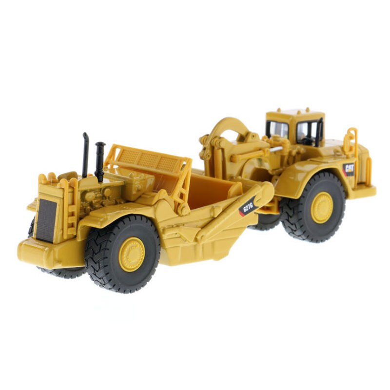 1:87 Scale CAT 627G Carry-Scraper Truck Simulated Transport Alloy Vehicle DieCast 85134 For Children Toy or Collection