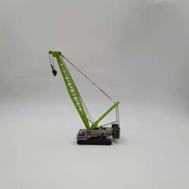Diecast Alloy 1:120 Scale ZOOMLION Concrete Pump Excavator Tractor ZLJ5440 THBBE Crawler Crane Engineering Truck Model Toy