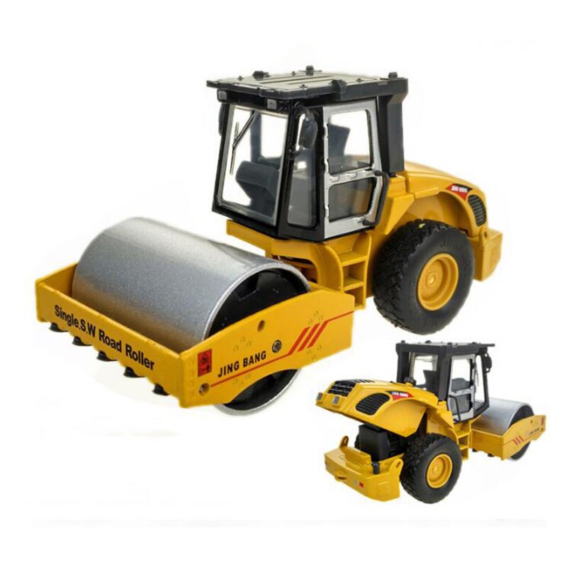 1/60 Scale Diecast Alloy Metal Simulation Road Roller Truck Model Car Machine Model Construction Engineering Truck F Collection 1/60 Scale Diecast Alloy Metal Simulation Road Roller Truck Model Car Machine Model Construction Engineering Truck F Collection