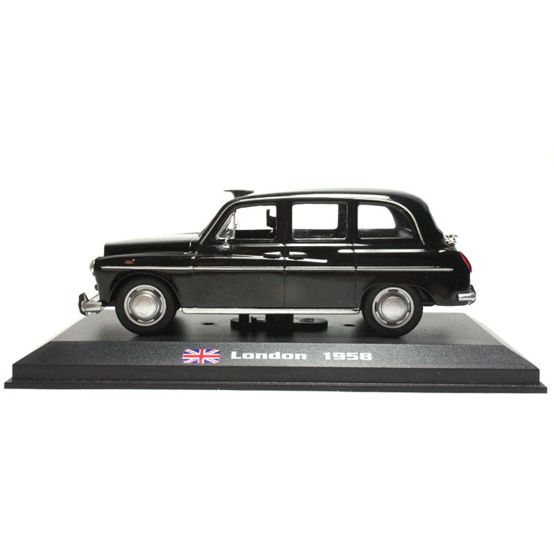 1:43 Static Model Classic Vintage London Taxi 1958 Austin Alloy Car Model toys Diecast for Collection Gifts 1:43 Static Model Classic Vintage London Taxi 1958 Austin Alloy Car Model toys Diecast for Collection Gifts