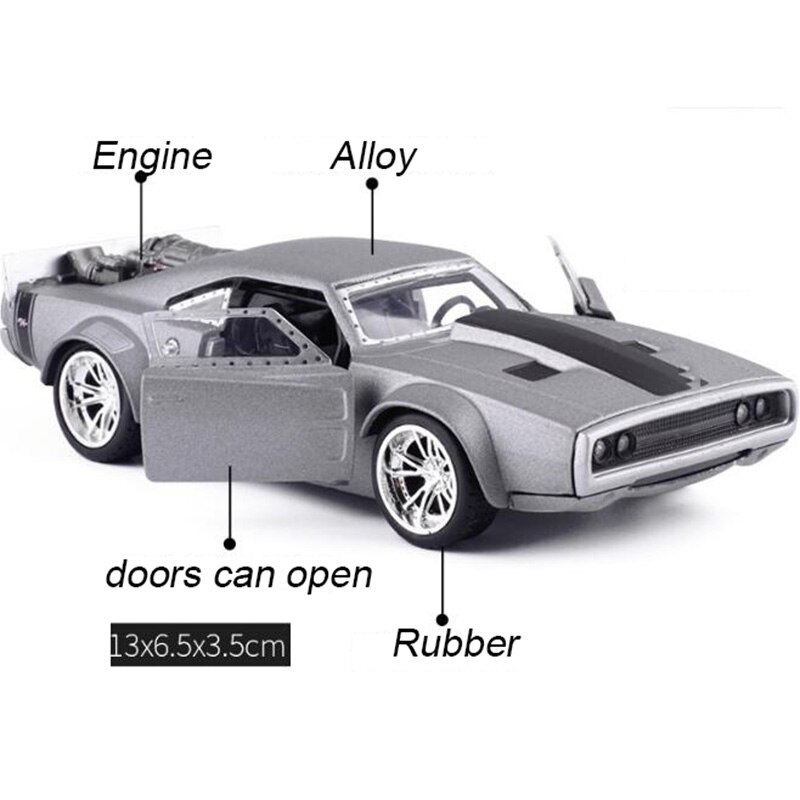 1:32 Scale Metal Alloy Dodges Charger Subaru Plymouth Fast 8 Car Model Pull Back Diecast Vehicles Toys Children 1:32 Scale Metal Alloy Dodges Charger Subaru Plymouth Fast 8 Car Model Pull Back Diecast Vehicles Toys Children