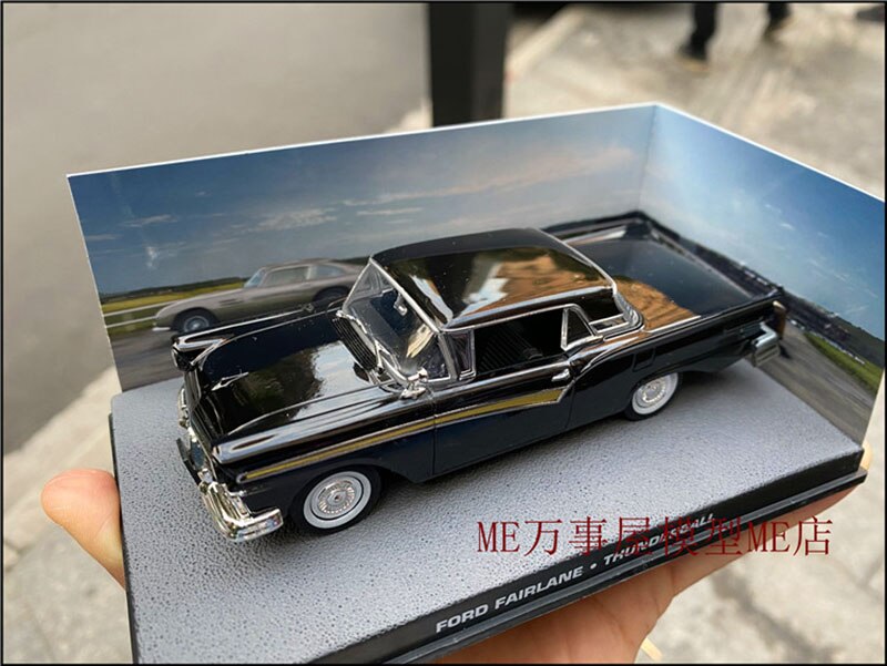 Diecast Metal Alloy 1/43 for Ford Fairlane Replica Car Model Toy For Collection