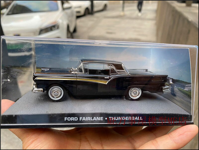 Diecast Metal Alloy 1/43 for Ford Fairlane Replica Car Model Toy For Collection
