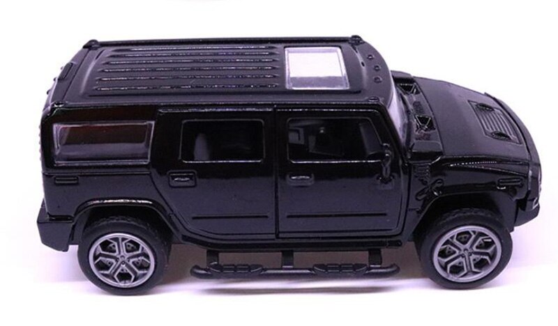 11.5CM 1:32 Scale Metal Alloy Classic Hummer H3 SUV Off Road Auto Car Model Pull back Model Diecast Vehicles Toys F Children