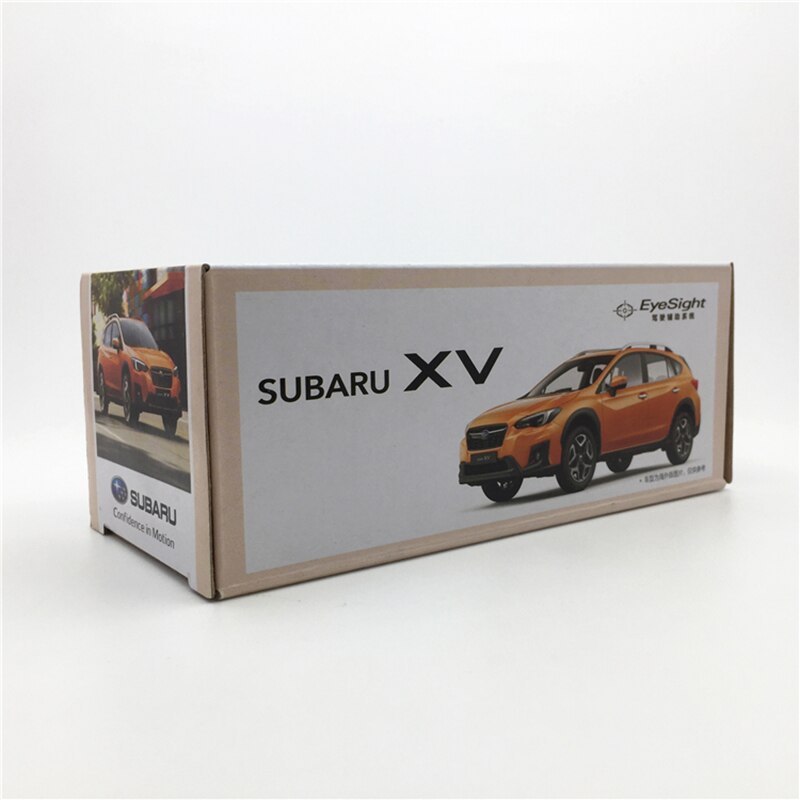1/36 Scale For Subaru XV SUV Car Resin Plastic Model Collectible Decoration Gift Toy