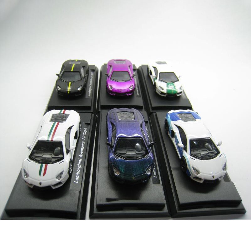 Diecast Metal 1/64 Scale for LP700-4 Sports Car Model For Collection Alloy Toys