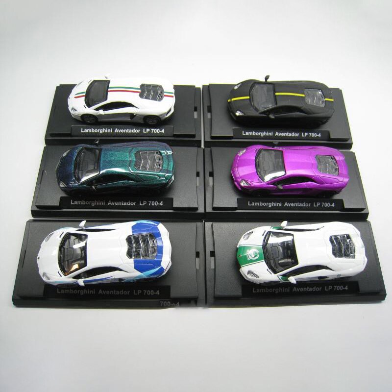 Diecast Metal 1/64 Scale for LP700-4 Sports Car Model For Collection Alloy Toys