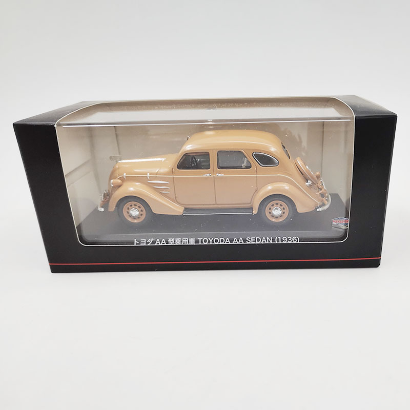 1:43 Scale Metal Alloy Classic for TOYODA SEDAN 1936 Van Car Taxi Model Diecast Vehicles Toys Collection Gifts for Kids Children