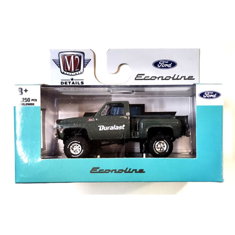 Diecast 1:64 Scale Classic F-100 F100 STAKEBED Pick Up Truck Vehicle Car Model Collection Decoration Gifts Toys