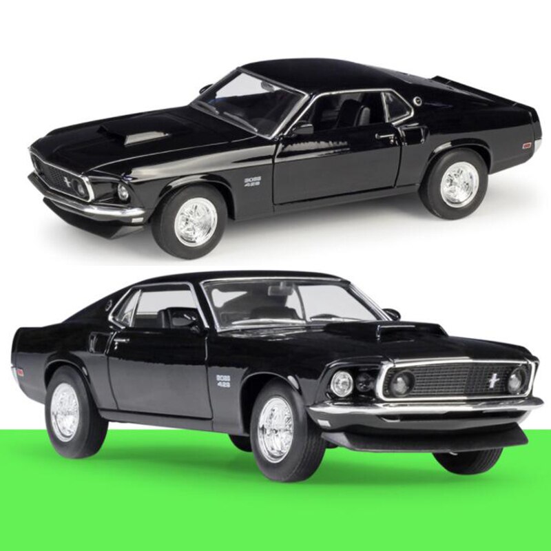About 19CM 1/24 Scale Metal Alloy Classic Car Diecast Model 1969 Ford Mustang Boss 429 Toy Welly Collecection Toy for Kids Child About 19CM 1/24 Scale Metal Alloy Classic Car Diecast Model 1969 Ford Mustang Boss 429 Toy Welly Collecection Toy for Kids Child