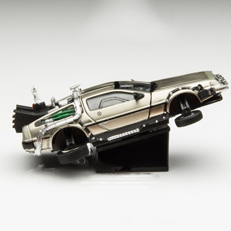 1/43 Scale Metal Alloy Car Diecast Model Part 1 2 3 Time Machine DeLorean DMC-12 Model Toy Back to the Future Collecection 1/43 Scale Metal Alloy Car Diecast Model Part 1 2 3 Time Machine DeLorean DMC-12 Model Toy Back to the Future Collecection