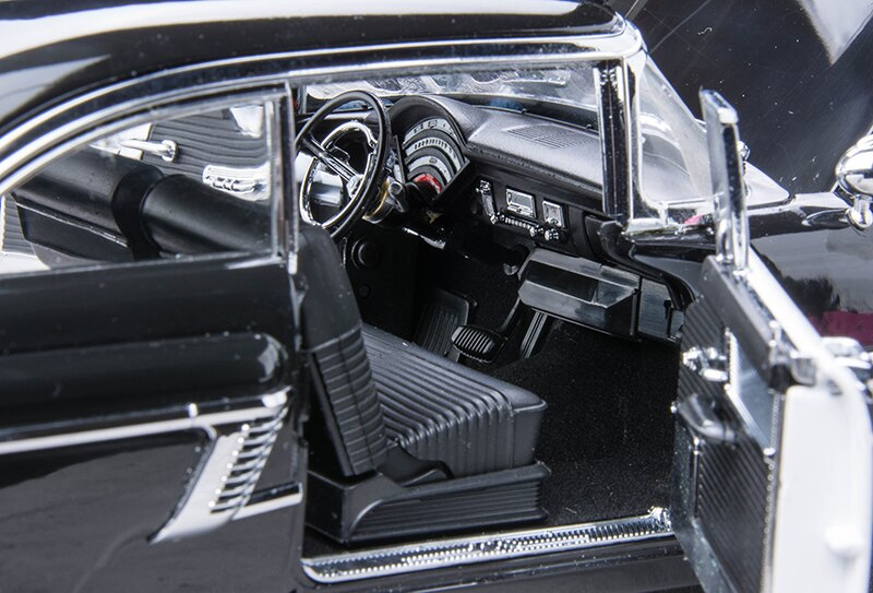 1/18 Scale Collection classic Diecast Alloy for Mercury Montclair American Police Car Model Vehicle Toy for Collections