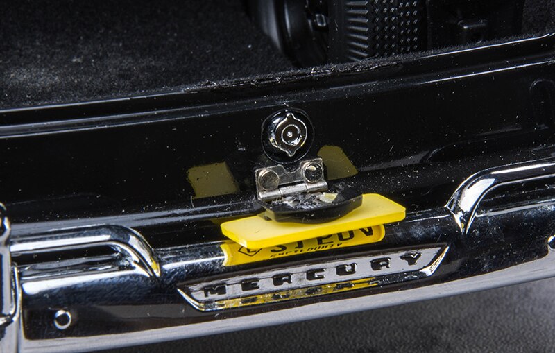 1/18 Scale Collection classic Diecast Alloy for Mercury Montclair American Police Car Model Vehicle Toy for Collections