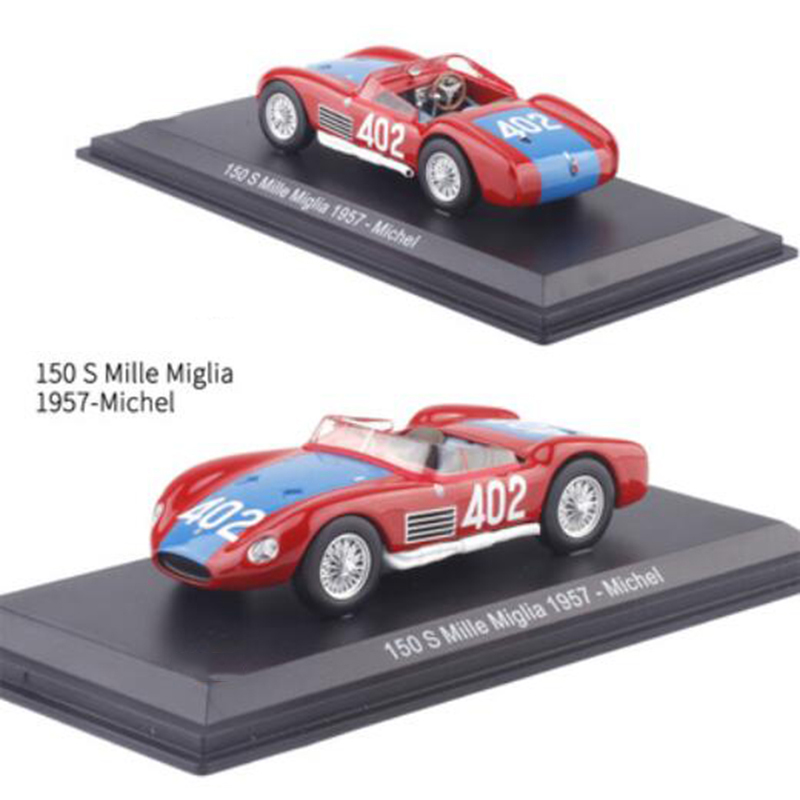 1:43 Scale Metal Alloy Classic Maseratis Racing Rally Car Model Diecast Vehicles Toys For Collection Display not for kids play