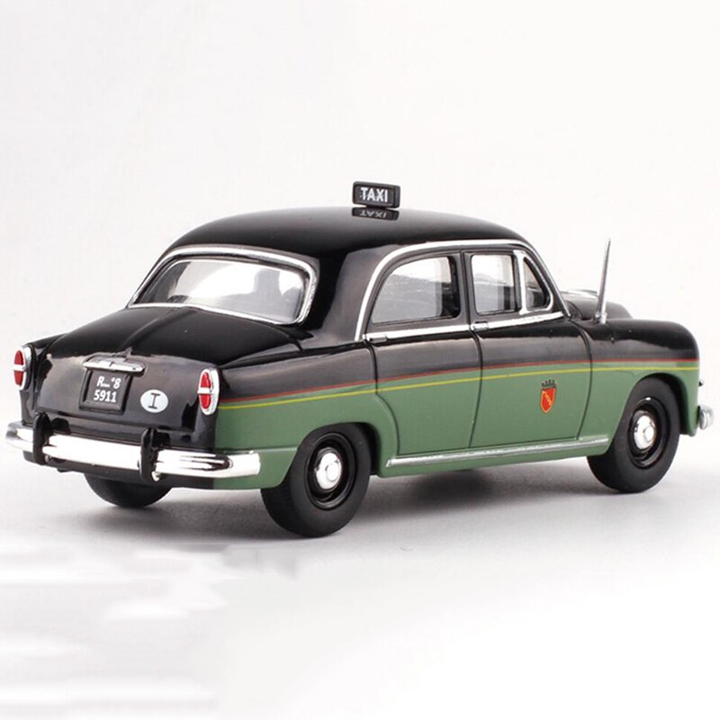 11.5CM 1:43 Scale Metal Alloy Green Color Classic FIAT 1400-ROMA 1955 Taxi Car Model Diecast Vehicles Toys For Collection 11.5CM 1:43 Scale Metal Alloy Green Color Classic FIAT 1400-ROMA 1955 Taxi Car Model Diecast Vehicles Toys For Collection