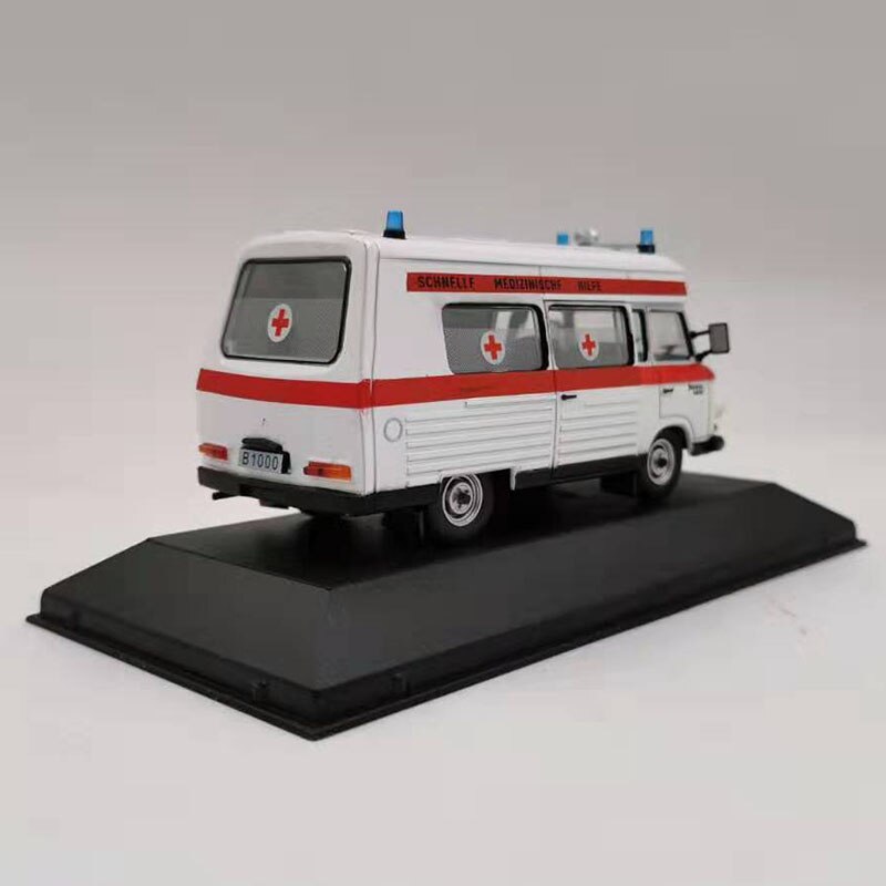 1/43 Scale ATLAS 1/43 Barkas B1000 Diecast Metal Car VAN truck Model Toy For Kids Gifts Collection Original Box Static display